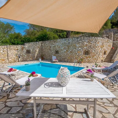 Dive Into Summer - Kirki'S Cozy Pool Gem On Paxoi Ieromonachos Extérieur photo